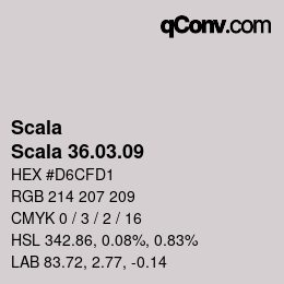 颜色代码: Scala - Scala 36.03.09 | qconv.com