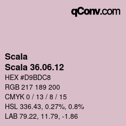颜色代码: Scala - Scala 36.06.12 | qconv.com