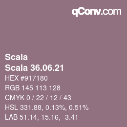 Farbcode: Scala - Scala 36.06.21 | qconv.com