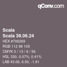 Color code: Scala - Scala 39.06.24 | qconv.com