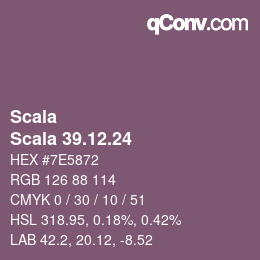Color code: Scala - Scala 39.12.24 | qconv.com