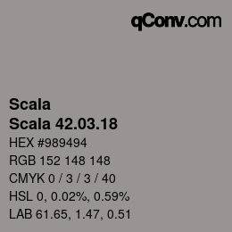 颜色代码: Scala - Scala 42.03.18 | qconv.com