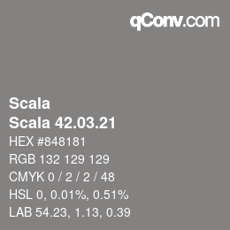 颜色代码: Scala - Scala 42.03.21 | qconv.com