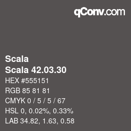 颜色代码: Scala - Scala 42.03.30 | qconv.com
