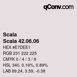 颜色代码: Scala - Scala 42.06.06 | qconv.com