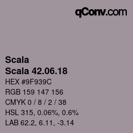 颜色代码: Scala - Scala 42.06.18 | qconv.com