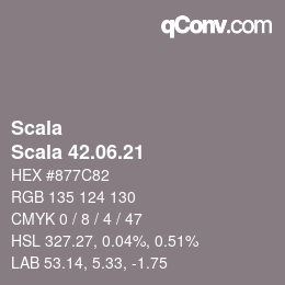 颜色代码: Scala - Scala 42.06.21 | qconv.com