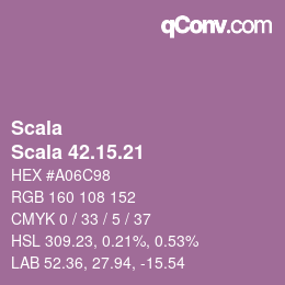 颜色代码: Scala - Scala 42.15.21 | qconv.com