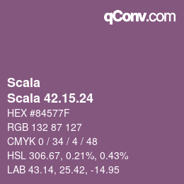 Farbcode: Scala - Scala 42.15.24 | qconv.com
