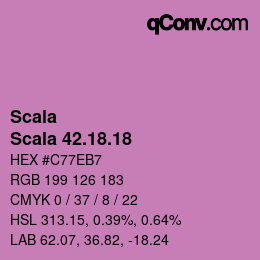 颜色代码: Scala - Scala 42.18.18 | qconv.com