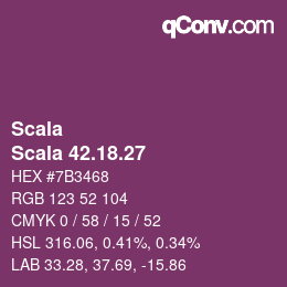 颜色代码: Scala - Scala 42.18.27 | qconv.com