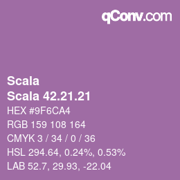 颜色代码: Scala - Scala 42.21.21 | qconv.com