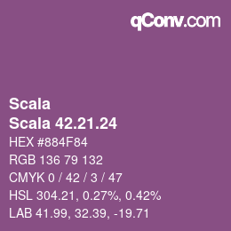 Farbcode: Scala - Scala 42.21.24 | qconv.com