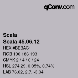 颜色代码: Scala - Scala 45.06.12 | qconv.com