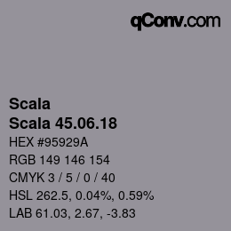 颜色代码: Scala - Scala 45.06.18 | qconv.com