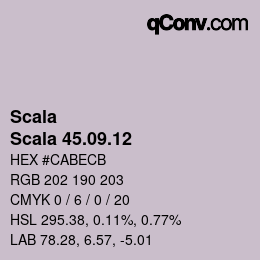 颜色代码: Scala - Scala 45.09.12 | qconv.com