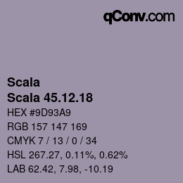 颜色代码: Scala - Scala 45.12.18 | qconv.com