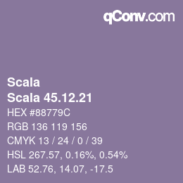 Code couleur: Scala - Scala 45.12.21 | qconv.com