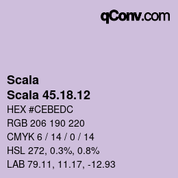 颜色代码: Scala - Scala 45.18.12 | qconv.com