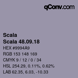 颜色代码: Scala - Scala 48.09.18 | qconv.com