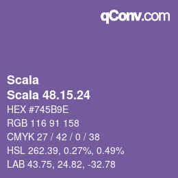 Color code: Scala - Scala 48.15.24 | qconv.com