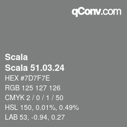 颜色代码: Scala - Scala 51.03.24 | qconv.com