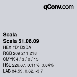 颜色代码: Scala - Scala 51.06.09 | qconv.com