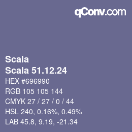颜色代码: Scala - Scala 51.12.24 | qconv.com