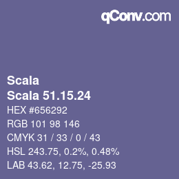 颜色代码: Scala - Scala 51.15.24 | qconv.com