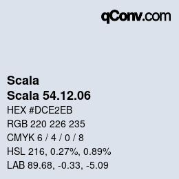 颜色代码: Scala - Scala 54.12.06 | qconv.com