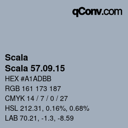 颜色代码: Scala - Scala 57.09.15 | qconv.com