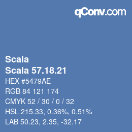颜色代码: Scala - Scala 57.18.21 | qconv.com