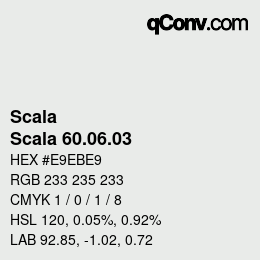 颜色代码: Scala - Scala 60.06.03 | qconv.com