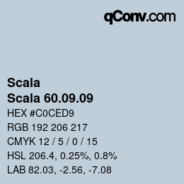 颜色代码: Scala - Scala 60.09.09 | qconv.com