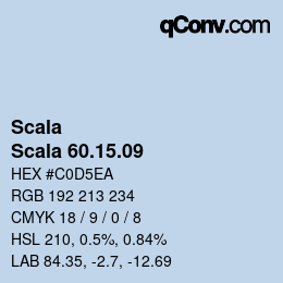 Farbcode: Scala - Scala 60.15.09 | qconv.com