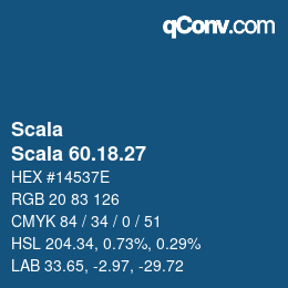 Código de color: Scala - Scala 60.18.27 | qconv.com