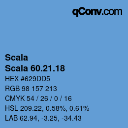 颜色代码: Scala - Scala 60.21.18 | qconv.com