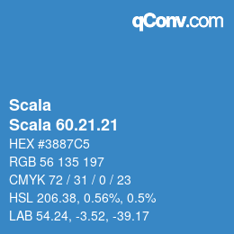 カラーコード: Scala - Scala 60.21.21 | qconv.com