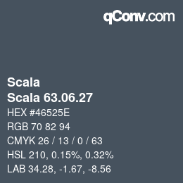 颜色代码: Scala - Scala 63.06.27 | qconv.com