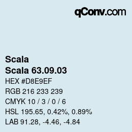 颜色代码: Scala - Scala 63.09.03 | qconv.com