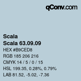 颜色代码: Scala - Scala 63.09.09 | qconv.com