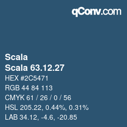 颜色代码: Scala - Scala 63.12.27 | qconv.com