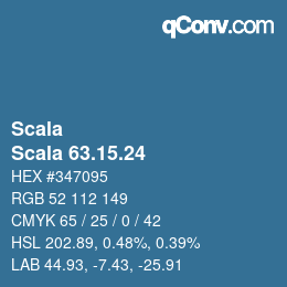 颜色代码: Scala - Scala 63.15.24 | qconv.com