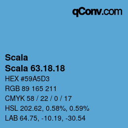 颜色代码: Scala - Scala 63.18.18 | qconv.com