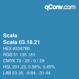 颜色代码: Scala - Scala 63.18.21 | qconv.com
