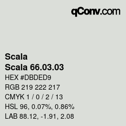 Farbcode: Scala - Scala 66.03.03 | qconv.com
