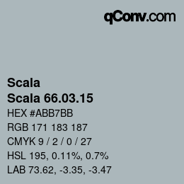 カラーコード: Scala - Scala 66.03.15 | qconv.com