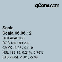 颜色代码: Scala - Scala 66.06.12 | qconv.com