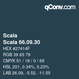 Farbcode: Scala - Scala 66.09.30 | qconv.com