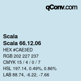 颜色代码: Scala - Scala 66.12.06 | qconv.com